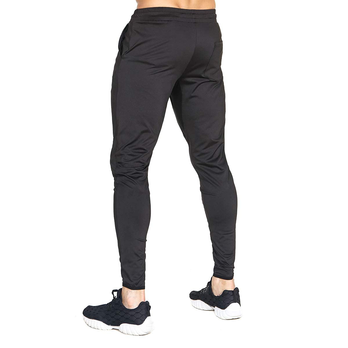 BROKIG Mens Lightweight Gym Jogger Pants,Men's Workout Sweatpants with Zip Pocket