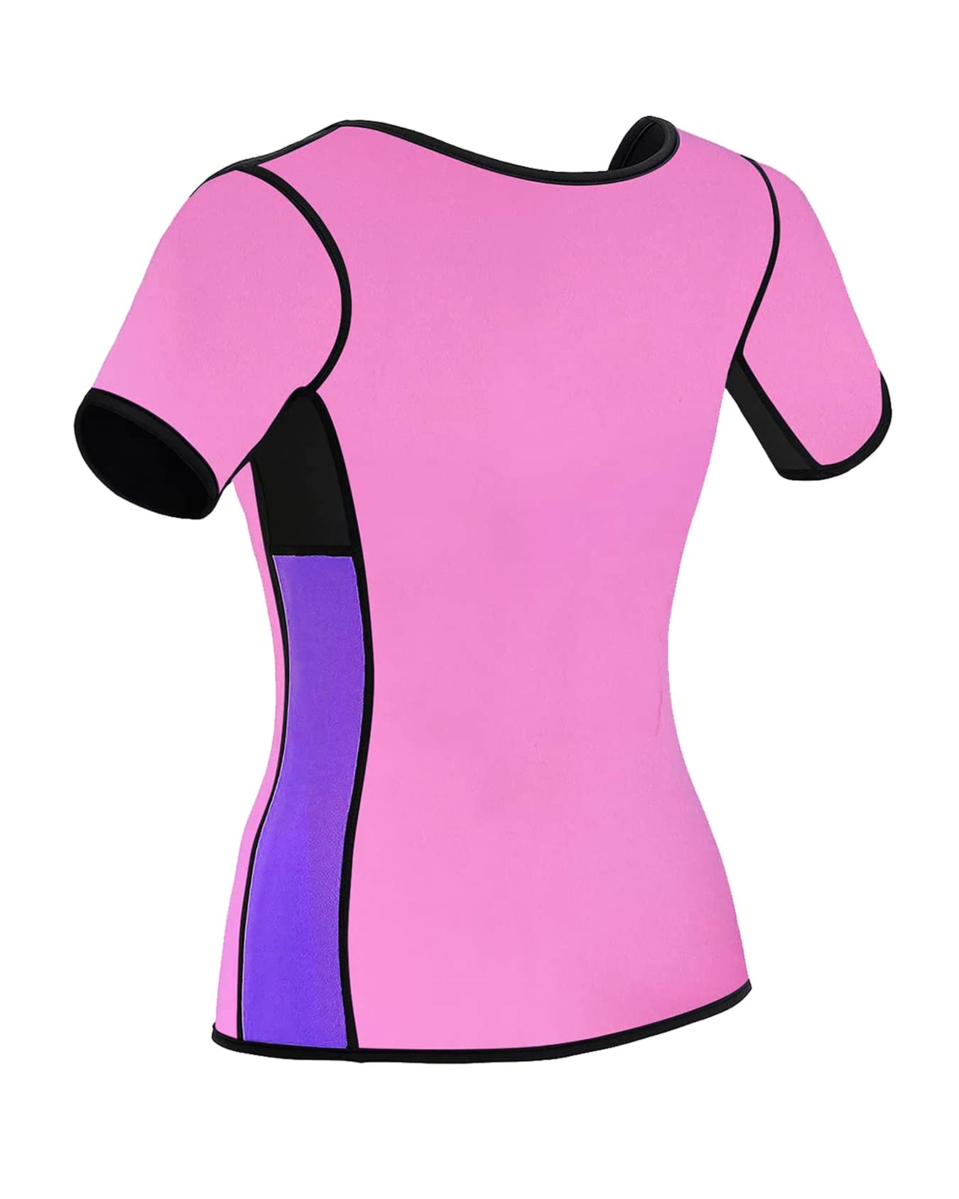 NonEcho Women Sauna Body Shaper Sweat Suit Sleeve Spa Cami Hot Neoprene Slimming Workout Vest Waist Trainer Top