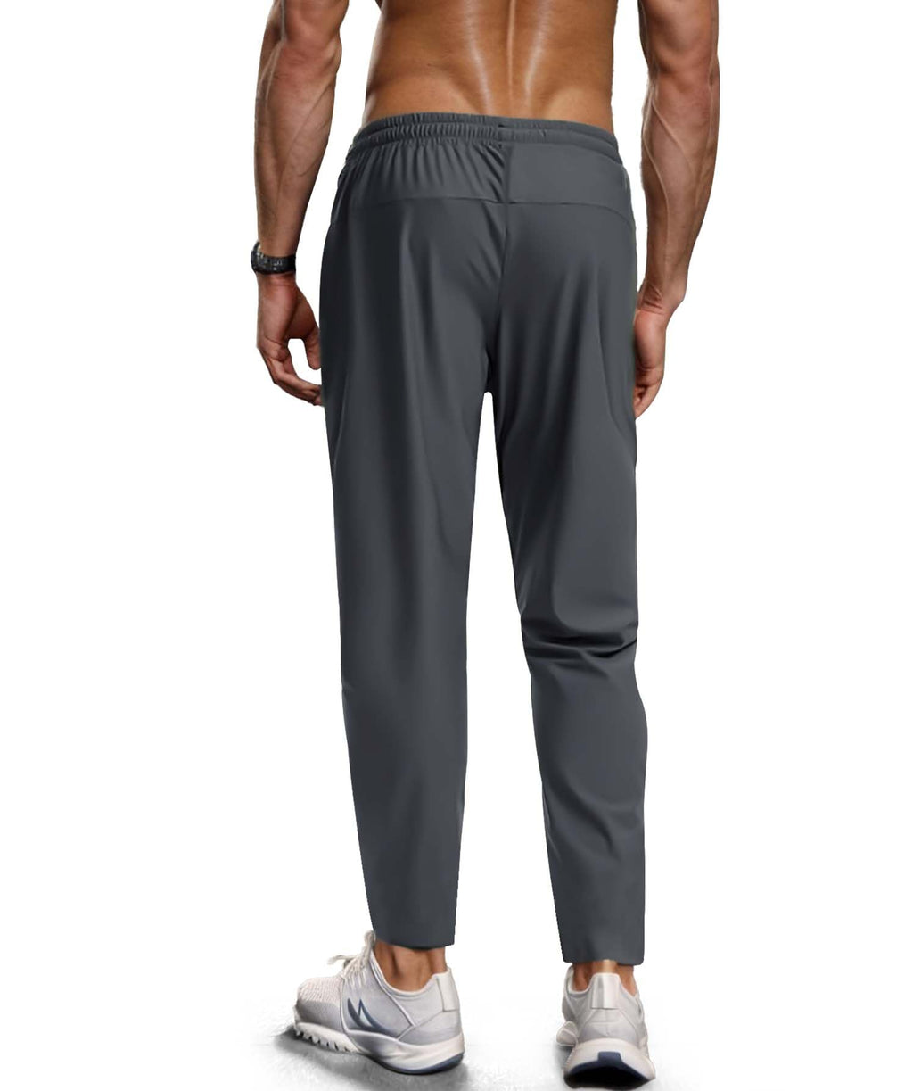 Men's Hiking Pants Quick-Dry Lightweight Sweatpants Outdoor Fishing Pants Water Resistant with Zipper Pockets