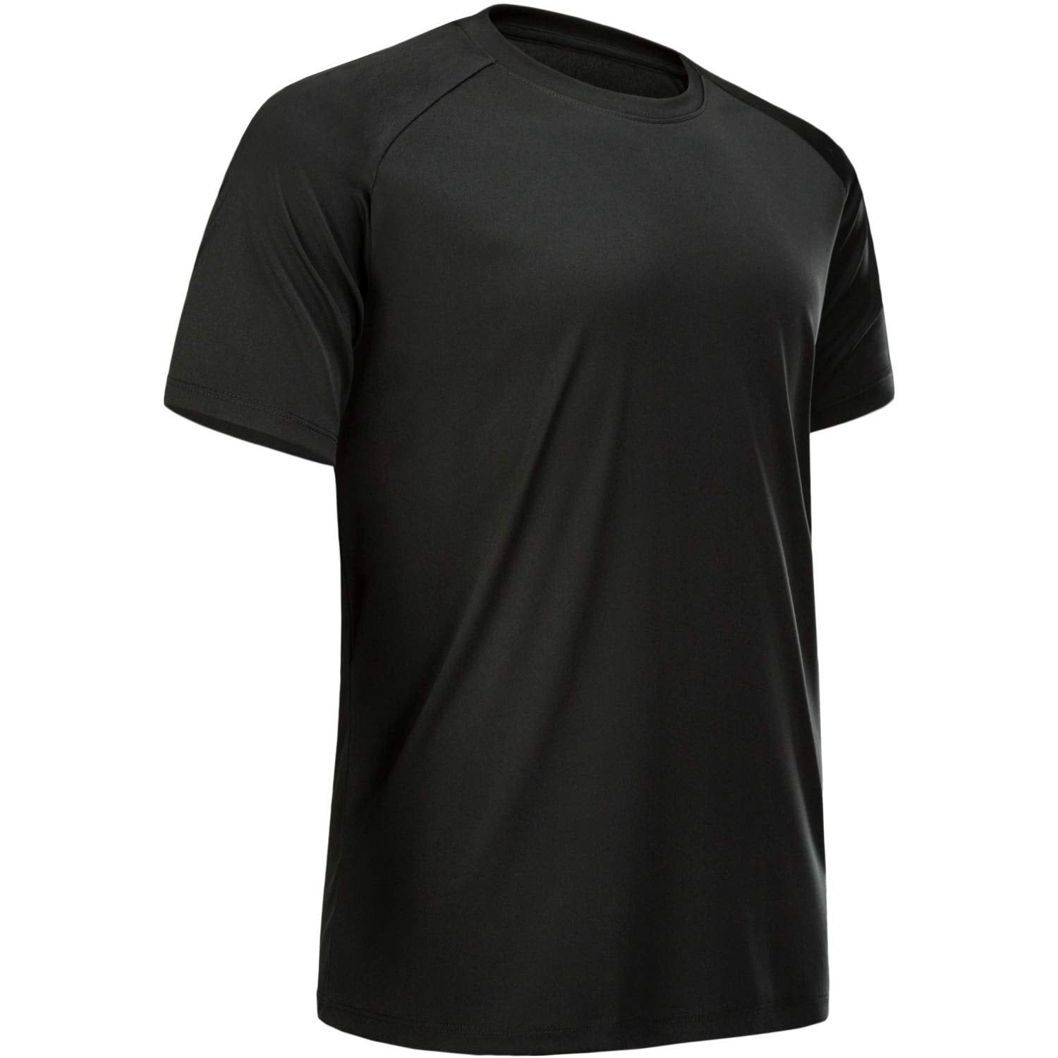 Workout Shirts for Men Short Sleeve Quick Dry Athletic Gym Active T Shirt Moisture Wicking
