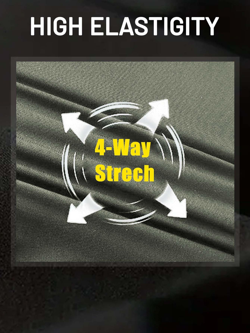 Men's Hiking Pants Quick-Dry Lightweight Sweatpants Outdoor Fishing Pants Water Resistant with Zipper Pockets