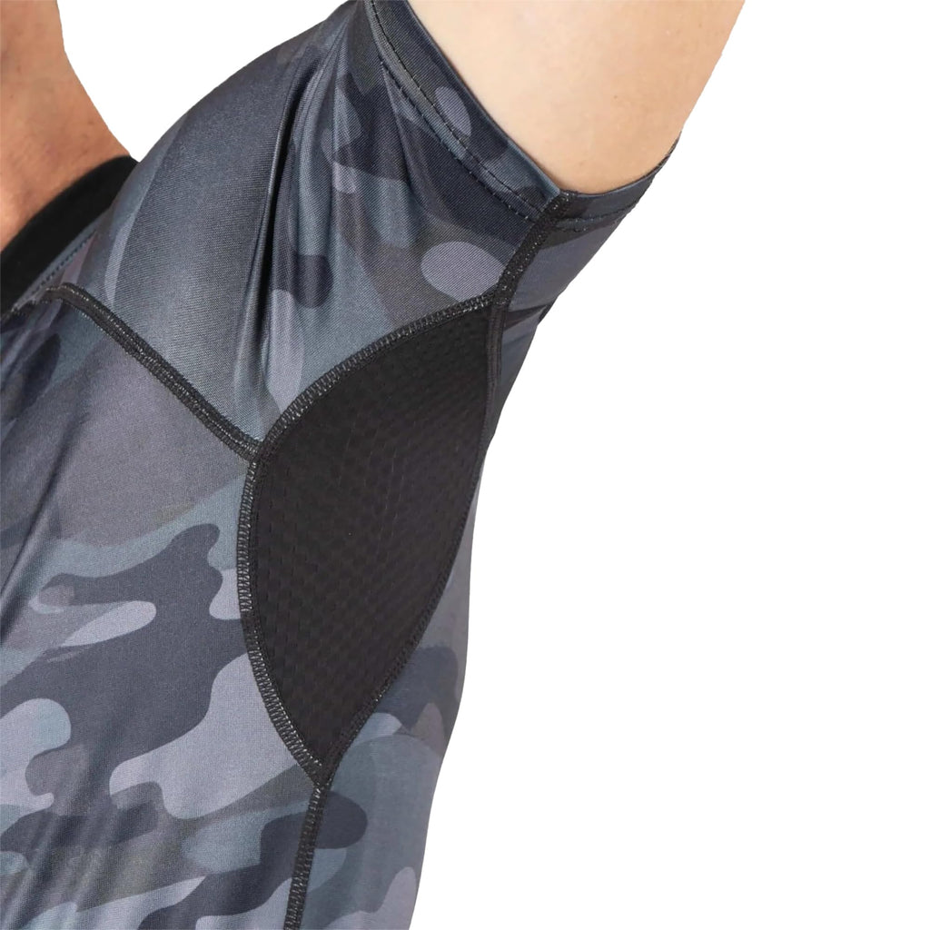 Kewlioo Sauna Shirt for Men - Heat Trapping Sweat Vest, Sauna Suit For Men, Compression Workout Sweat Suit for Gym, Workouts