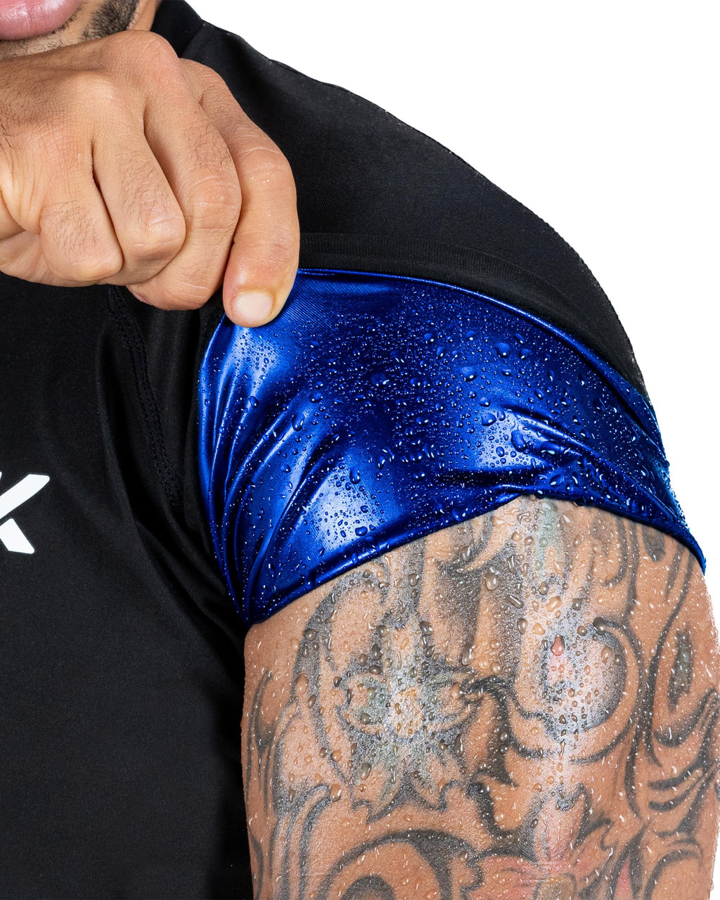 Kewlioo Sauna Shirt for Men - Heat Trapping Sweat Vest, Sauna Suit For Men, Compression Workout Sweat Suit for Gym, Workouts